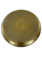 Top view Close-up of Alden Table Lamp in aged brass finish