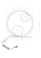 Orbit Table Lamp dimensions