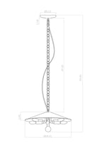 Pavilion Pendant dimensions